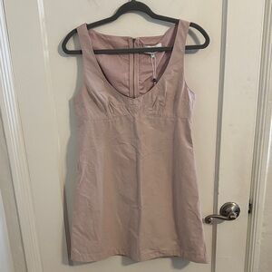 L’Academie Los Angeles Blush Pink Sleeveless Dress Sz Small NWT